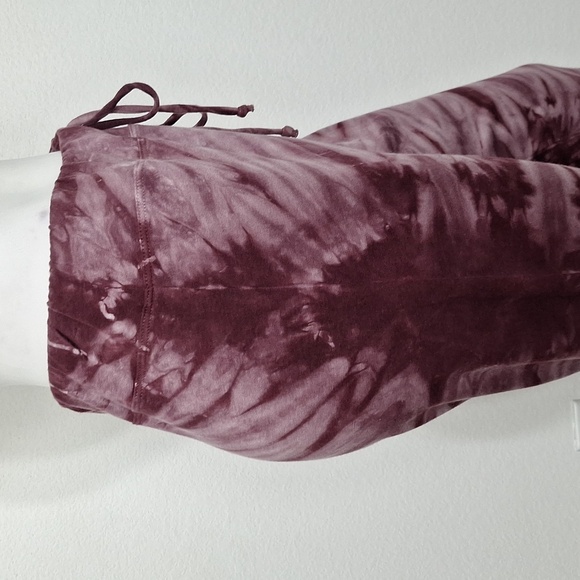 Johnny Was Calme Purple Tie Dye Casual Streetwear Athleisure Joggers Size M - Picture 7 of 14